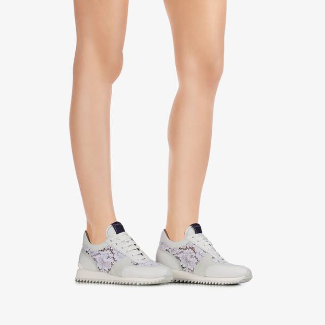 Le Silla Scarpa Running Pizzo Bianca Carta