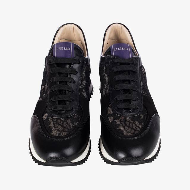 Le Silla Scarpa Running Pizzo Nera