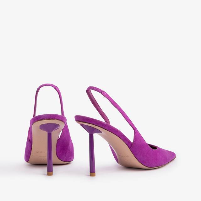 Le Silla Slingback Camoscio Lavanda Darling