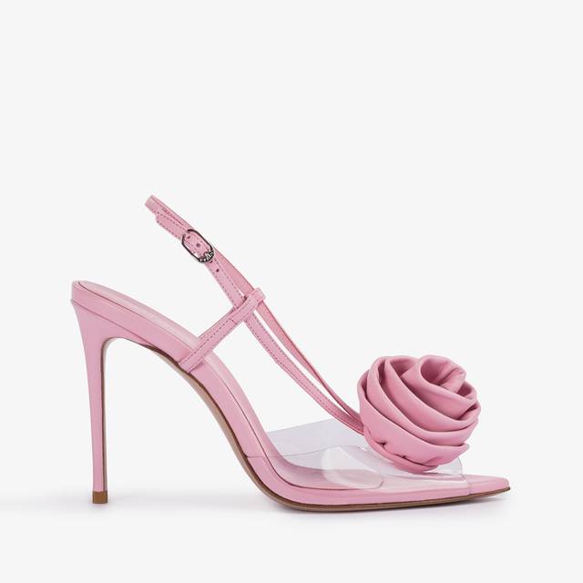 Le Silla Slingback plexy rosa dea con rosa