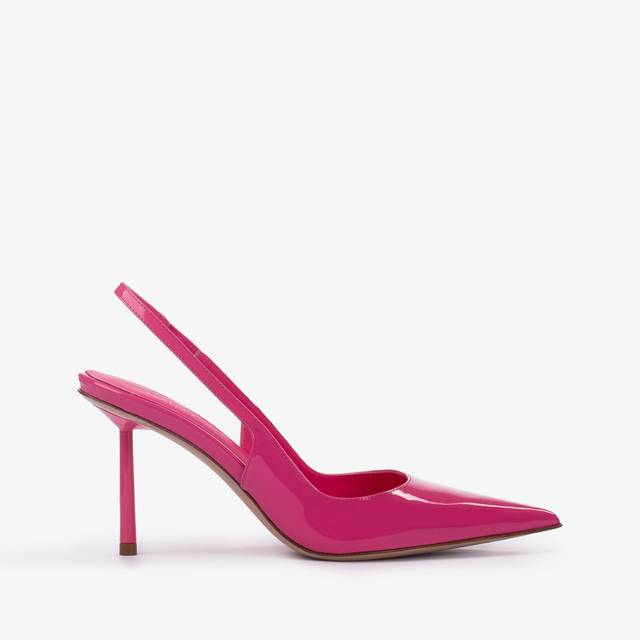 Le Silla Slingback vernice fucsia party