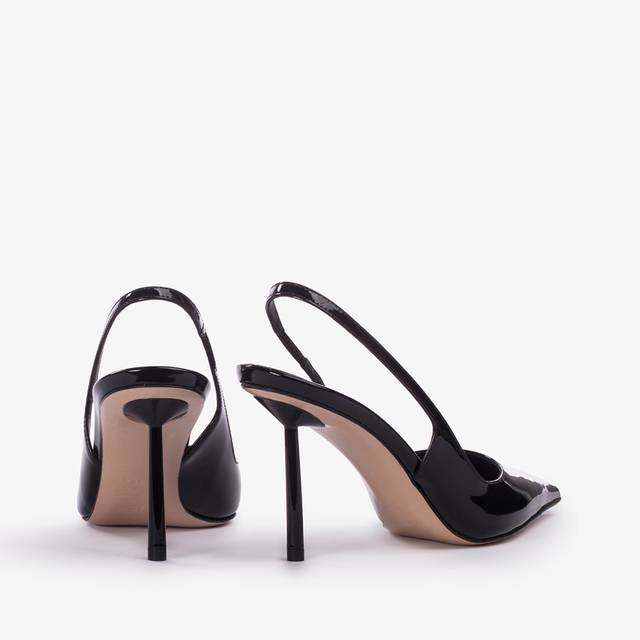 Le Silla Slingback Vernice Nera