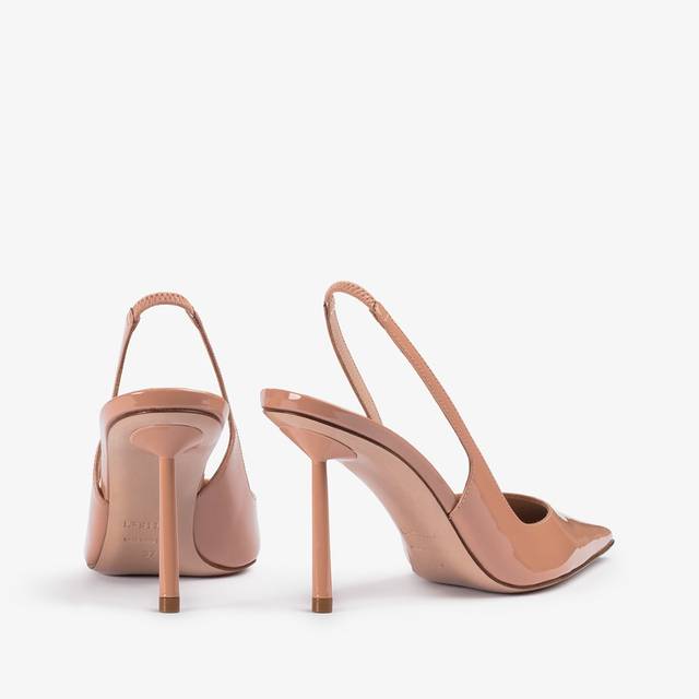 Le Silla Slingback Vernice Nude Phard