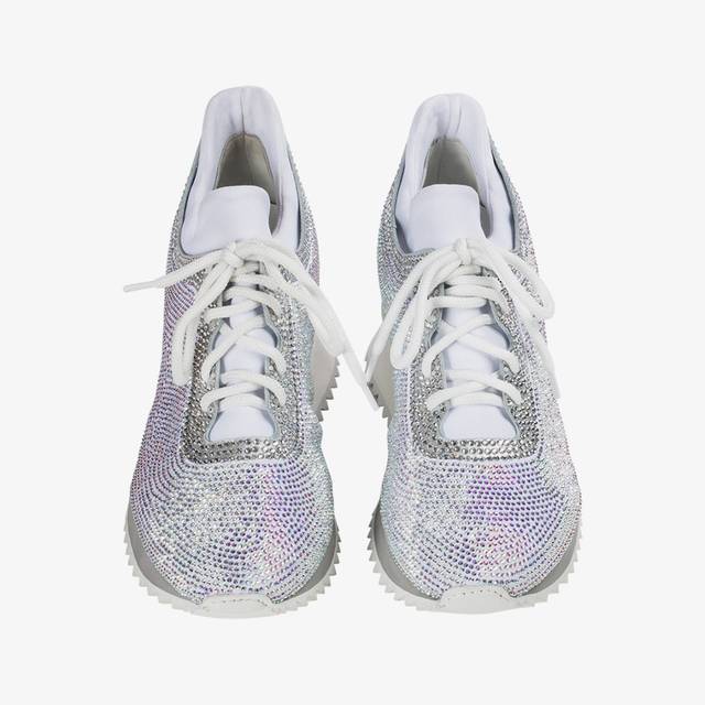 Le Silla Sneaker Cristalli Bianca