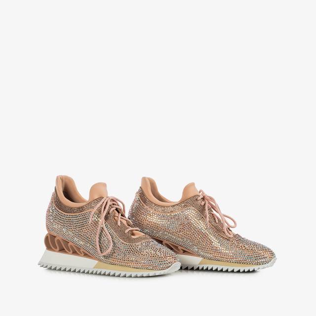 Le Silla Sneaker Cristalli Nude Phard