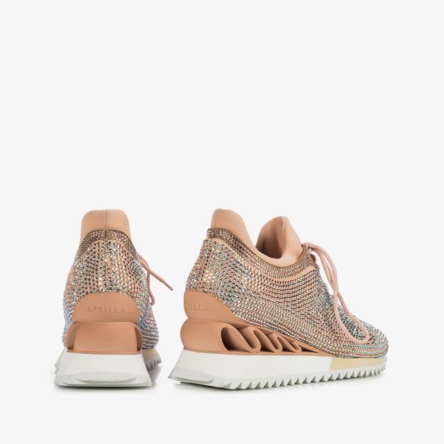 Le Silla Sneaker Cristalli Nude Phard