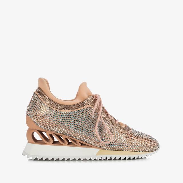 Le Silla Sneaker Cristalli nude phard