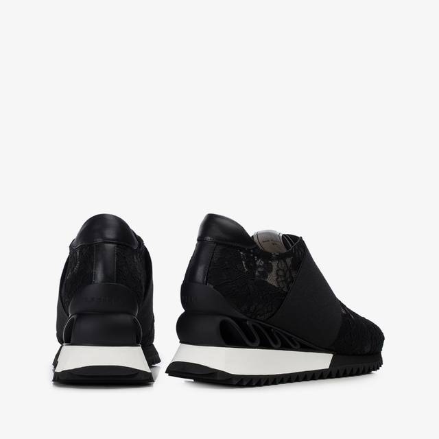 Le Silla Sneaker Pizzo Nera