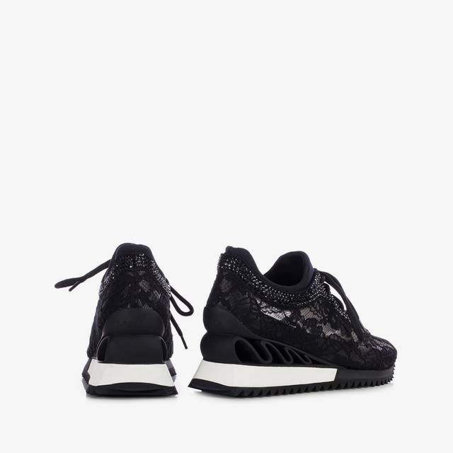 Le Silla Sneaker Pizzo Nera