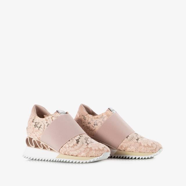 Le Silla Sneaker Pizzo Nude Phard