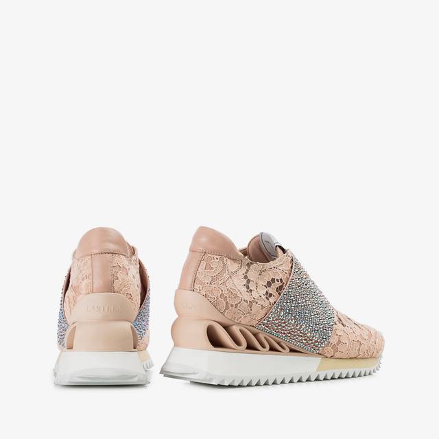 Le Silla Sneaker Pizzo Nude Phard