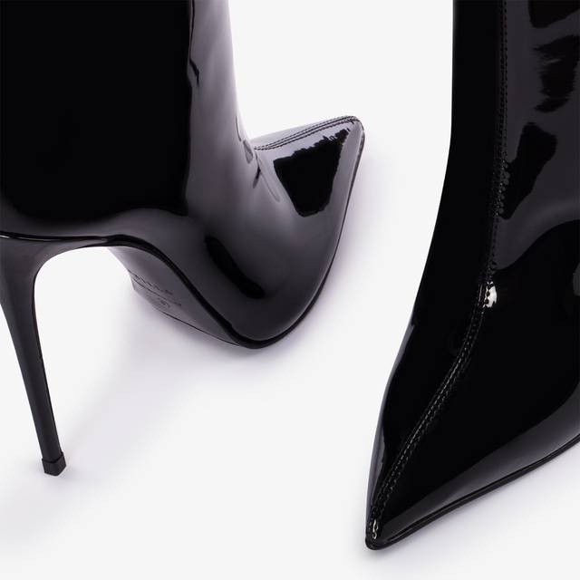 Le Silla Stivale Al Ginocchio Vinile Nero