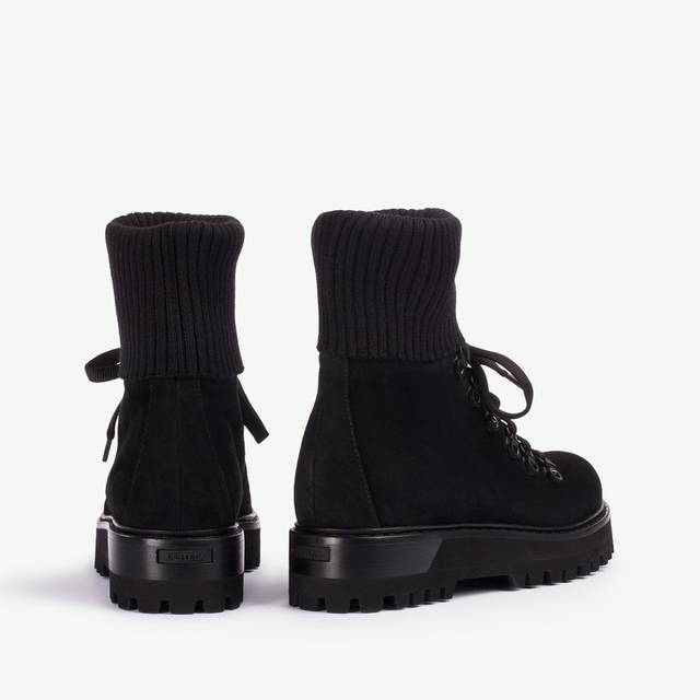 Le Silla Stivaletto Da Trekking Camoscio Nero