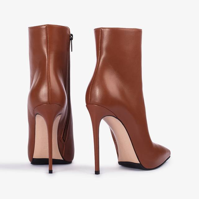 Le Silla Stivaletto Nappa Marrone Caramel