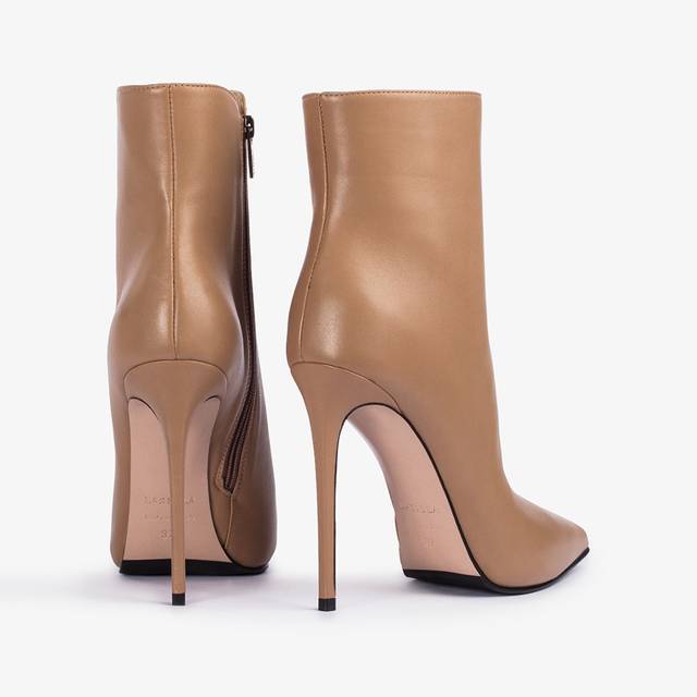 Le Silla Stivaletto Nappa Marrone Ginger