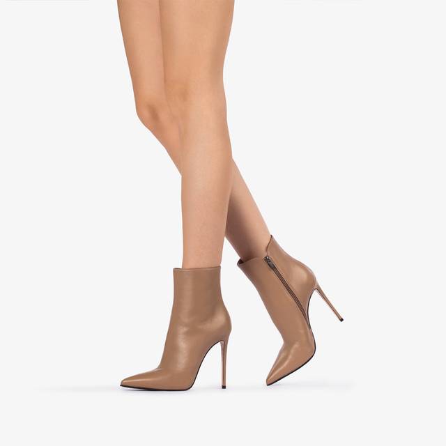 Le Silla Stivaletto Nappa Marrone Ginger