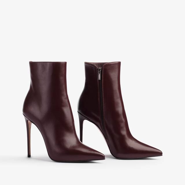 Le Silla Stivaletto Pelle Marrone Fondente