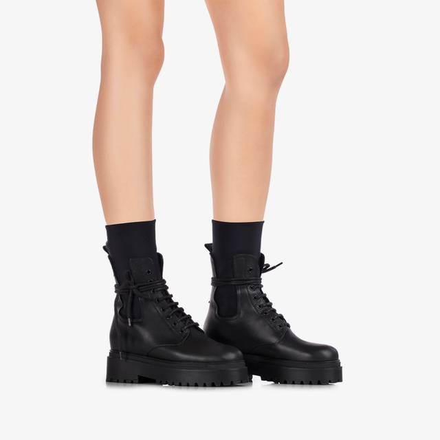 Le Silla Stivaletto Pelle Nero