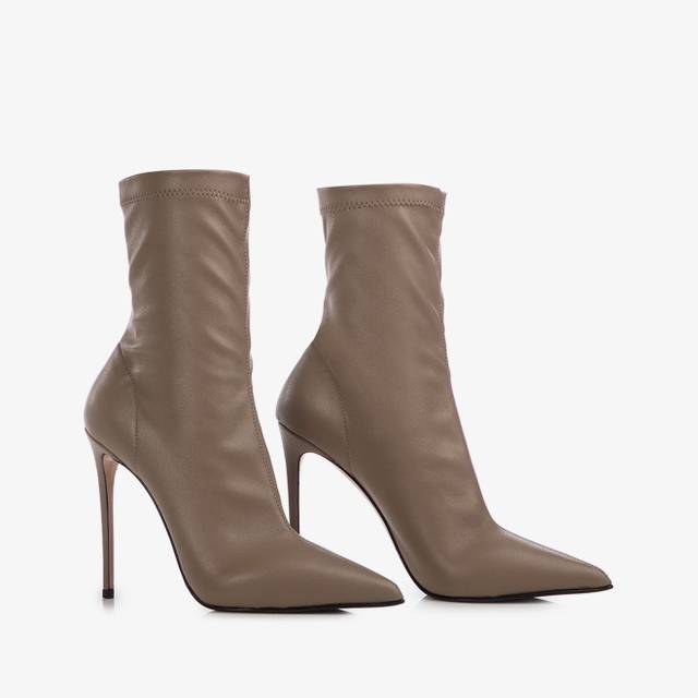 Le Silla Stivaletto Pelle Vegan Grigio Urban