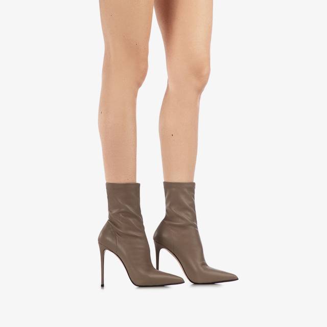 Le Silla Stivaletto Pelle Vegan Grigio Urban