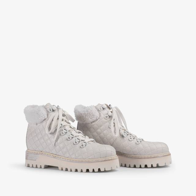 Le Silla Stivaletto Trekking Pelle Bianco