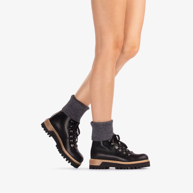 Le Silla Stivaletto Trekking Pelle Nera