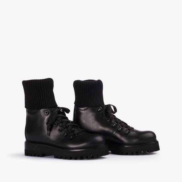 Le Silla Stivaletto Trekking Pelle Nero