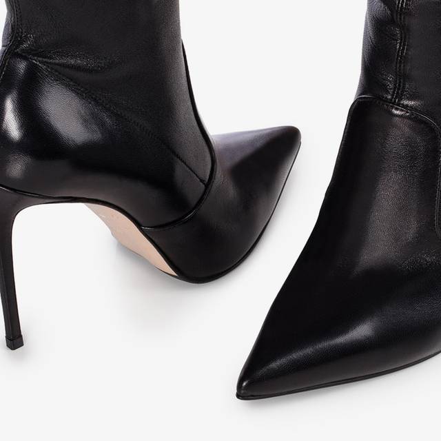 Le Silla Stivale Sopra Il Ginocchio Nappa Stretch Nero