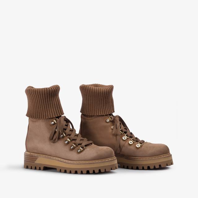 Le Silla Stivaletto Trekking Camoscio Marrone Ginger