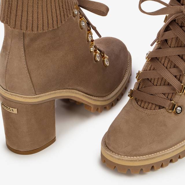 Le Silla Stivaletto Trekking Camoscio Marrone Ginger