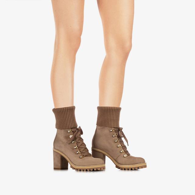 Le Silla Stivaletto Trekking Camoscio Marrone Ginger