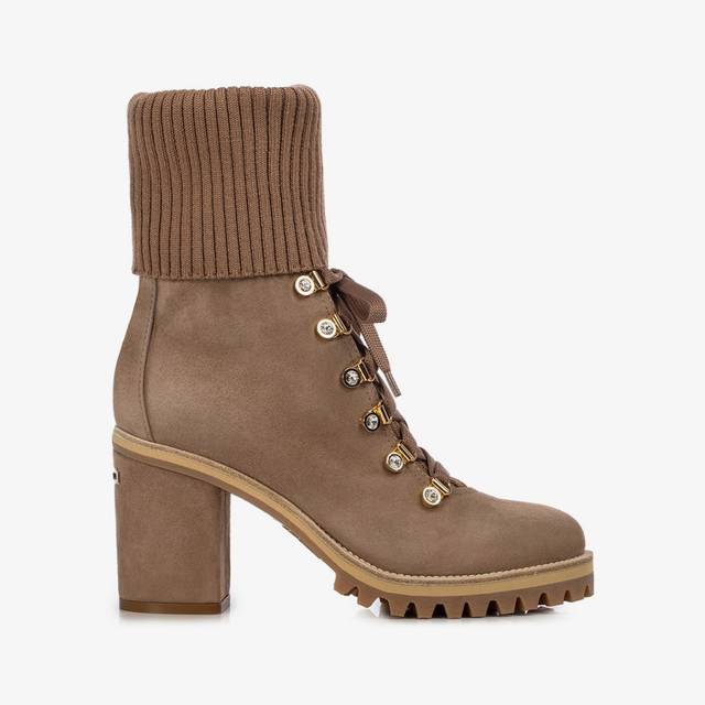 Le Silla Stivaletto trekking camoscio marrone ginger