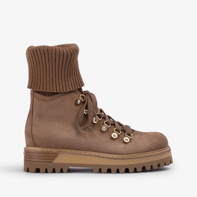 Le Silla Stivaletto trekking camoscio marrone ginger