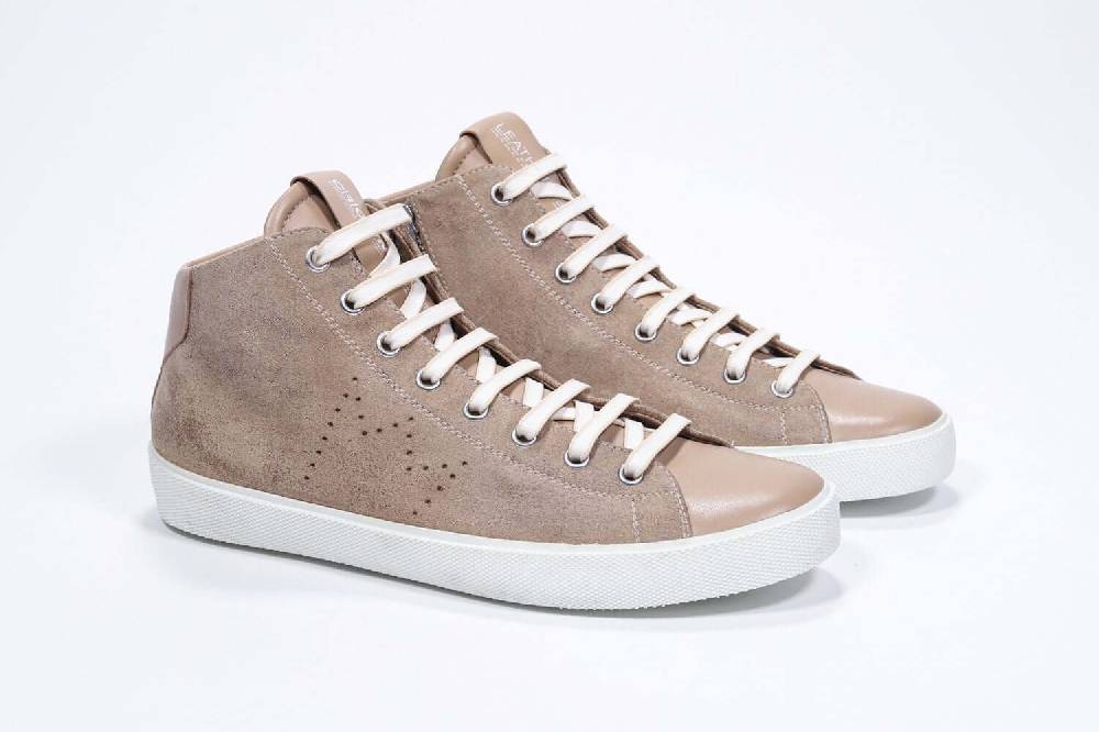 Leather Crown EARTH | Cuoio - Mid Top - Uomo
