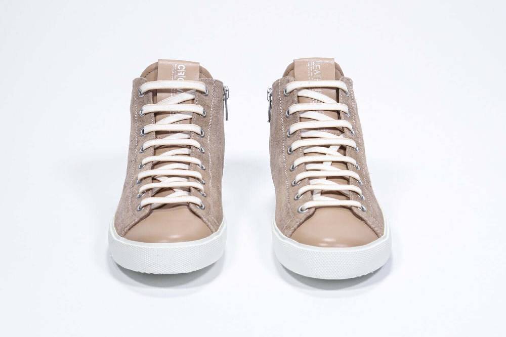 Leather Crown EARTH | Cuoio - Mid Top - Uomo