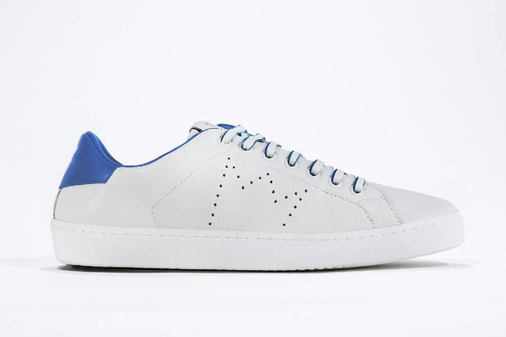 Leather Crown LC06 | Blu & Bianche - Basse - Uomo