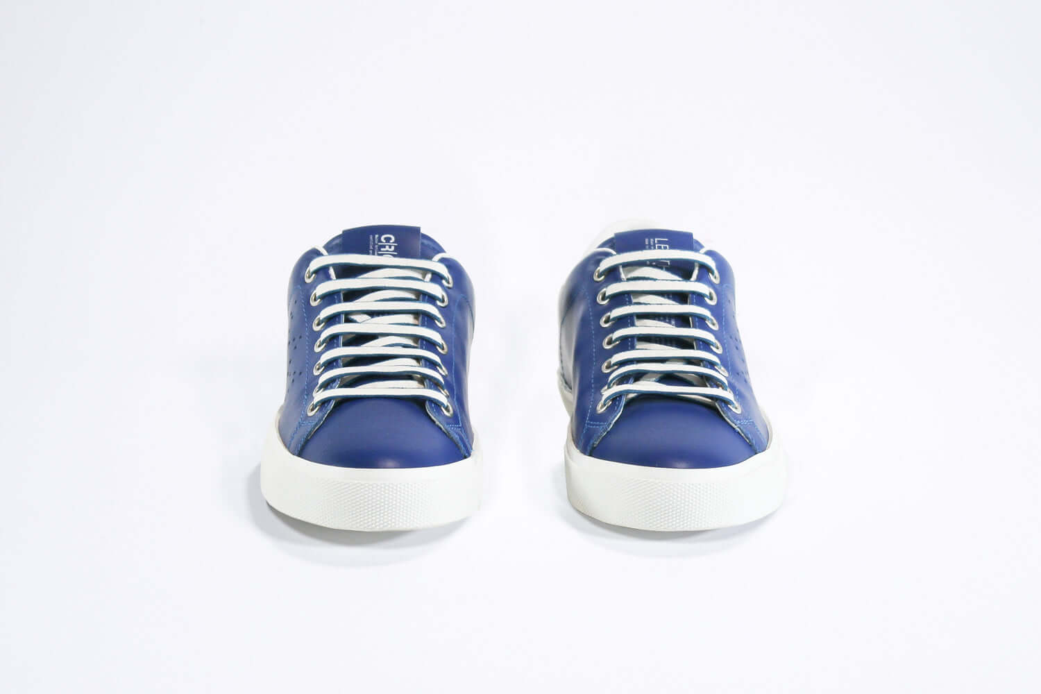 Leather Crown LC06 | Denim E Bianco - BASSE - Donna