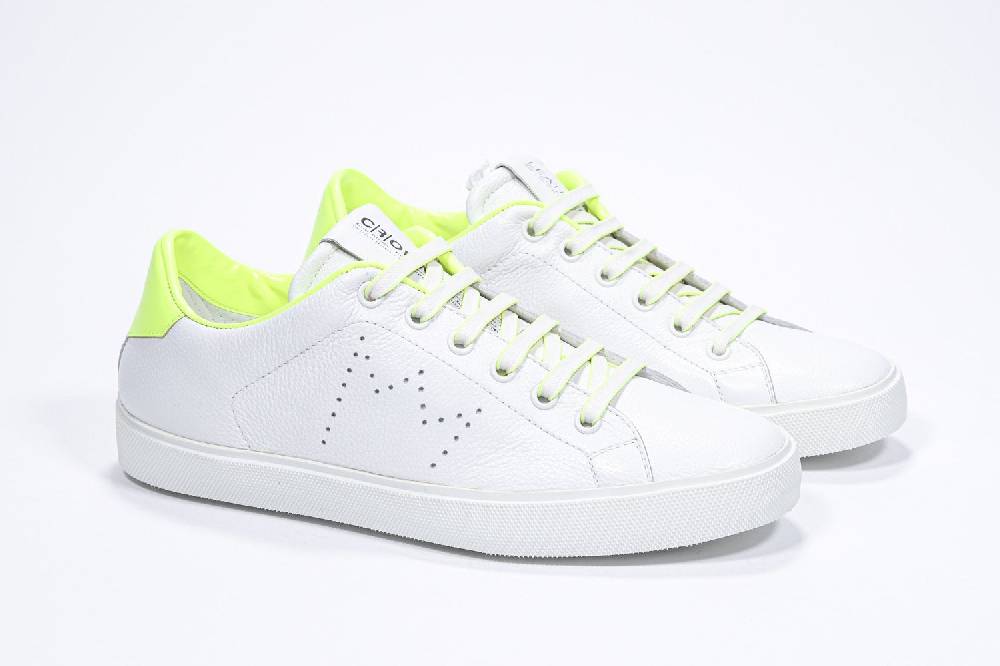 Leather Crown LC06 | Neon & Bianche - Basse - Donna