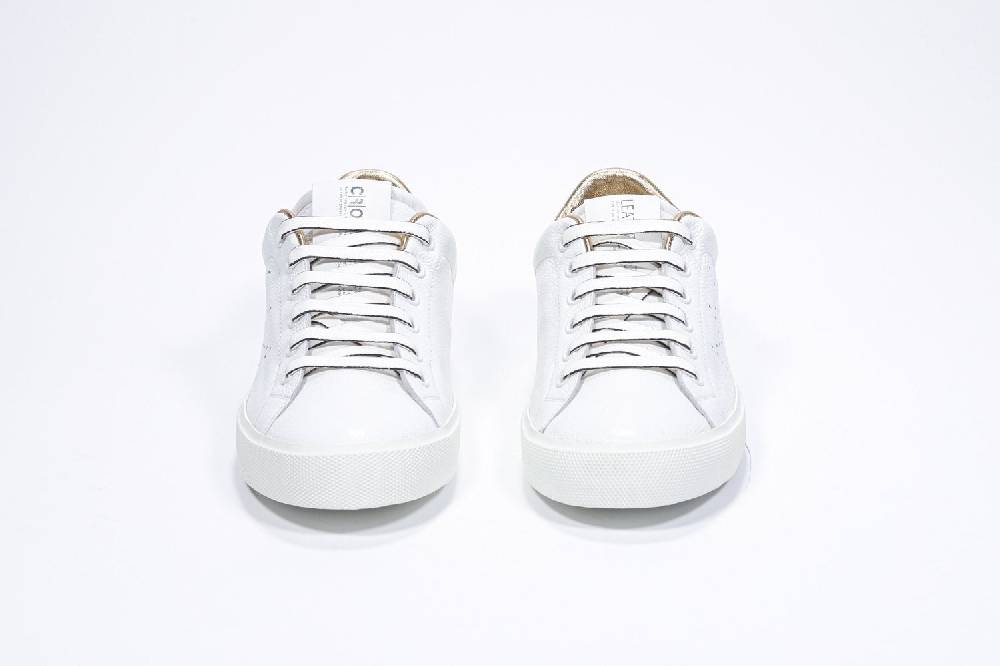 Leather Crown LC06 | Oro & Bianche - Basse - Donna