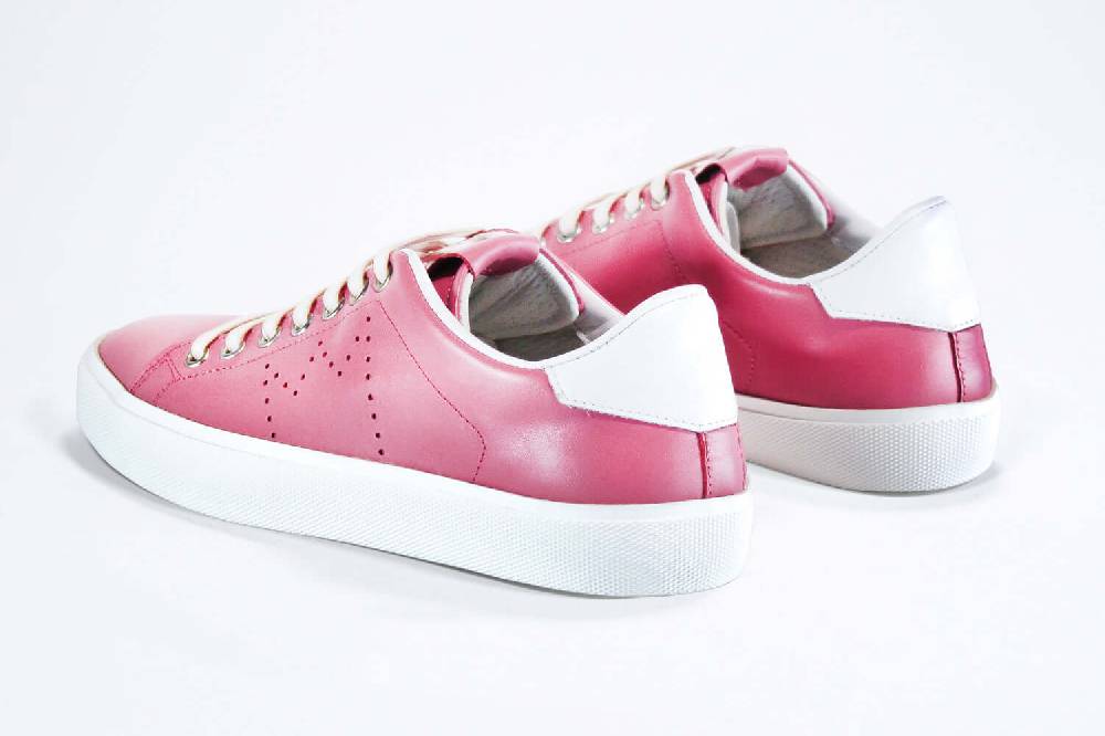 Leather Crown LC06 | Rosa E Bianco - BASSE - Donna