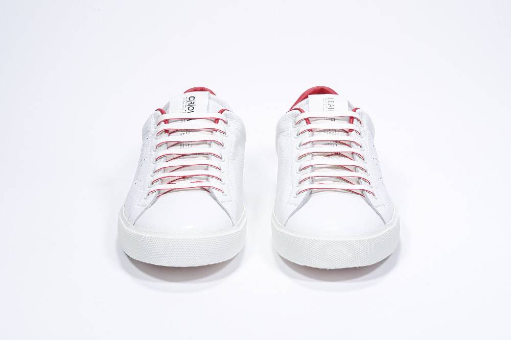 Leather Crown LC06 | Rosse & Bianche - Basse - Uomo