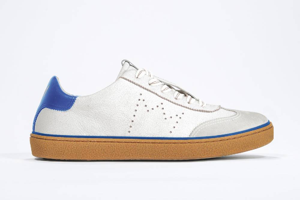 Leather Crown MODEL T | Retro Blue - BASSE - Uomo