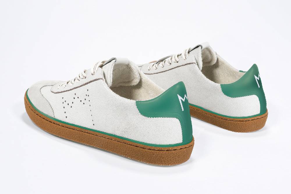 Leather Crown MODEL T | Retro Green - BASSE - Uomo