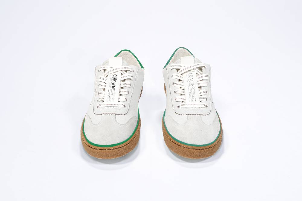 Leather Crown MODEL T | Retro Green - BASSE - Uomo
