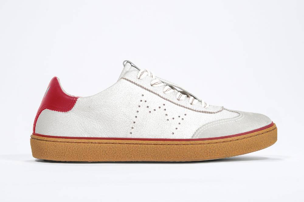 Leather Crown MODEL T | Retro Red - BASSE - Uomo