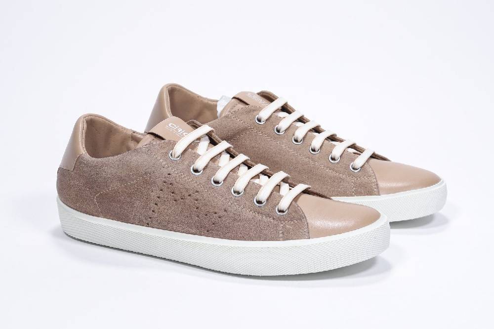 Leather Crown PURE | Beige - Basse - Uomo