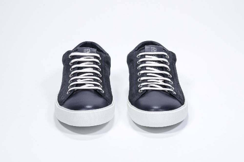 Leather Crown PURE | Navy - Basse - Uomo