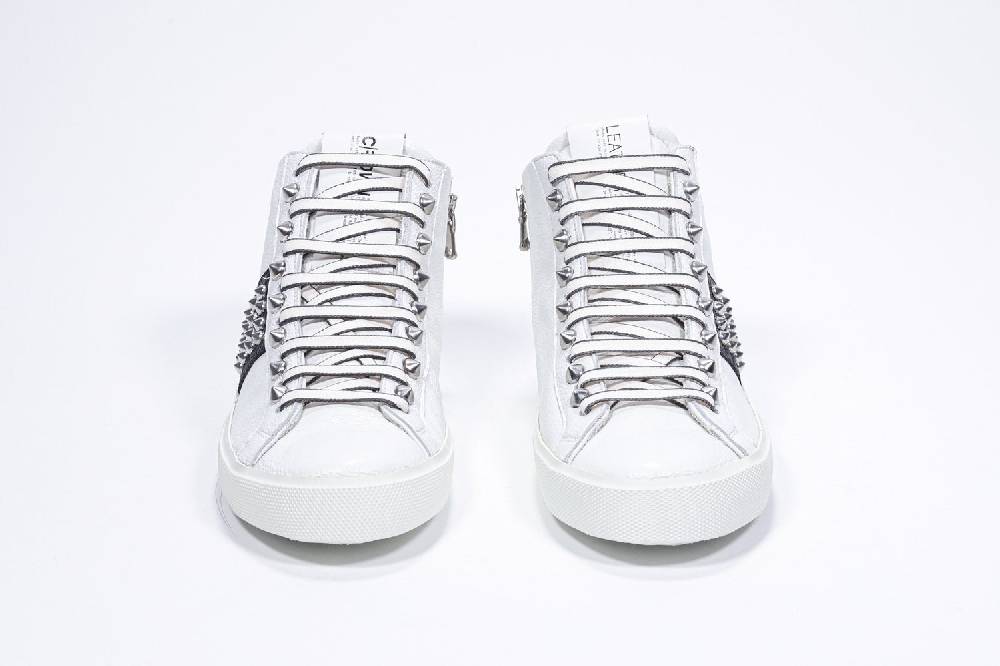 Leather Crown STUDBORN | Bianche & Nere - Alte - Donna