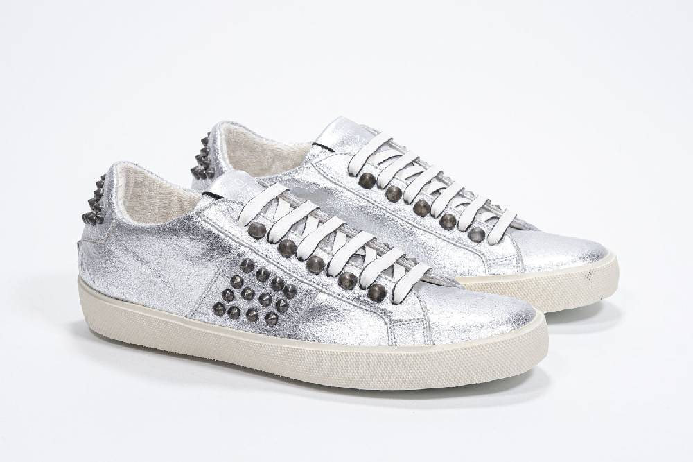 Leather Crown STUDLIGHT | Argento - BASSE - Donna