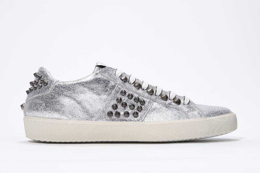 Leather Crown STUDLIGHT | Argento - BASSE - Donna